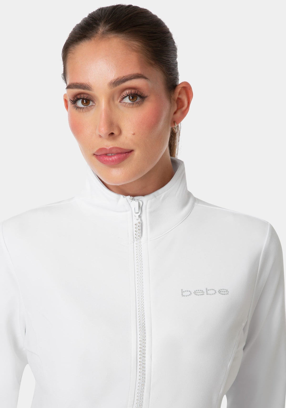 Performance Yoga Jacket White - bebe