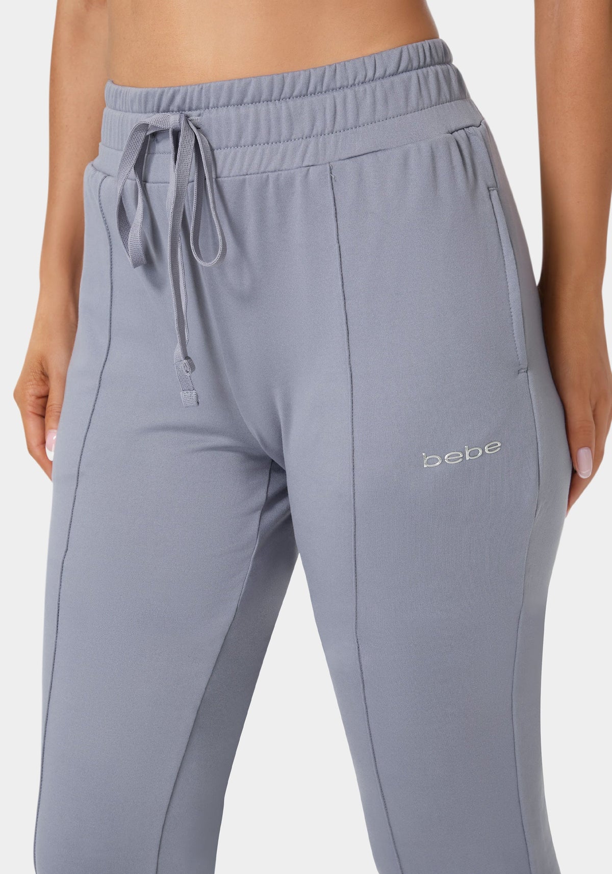 Pintuck Pant Blue Dust - bebe