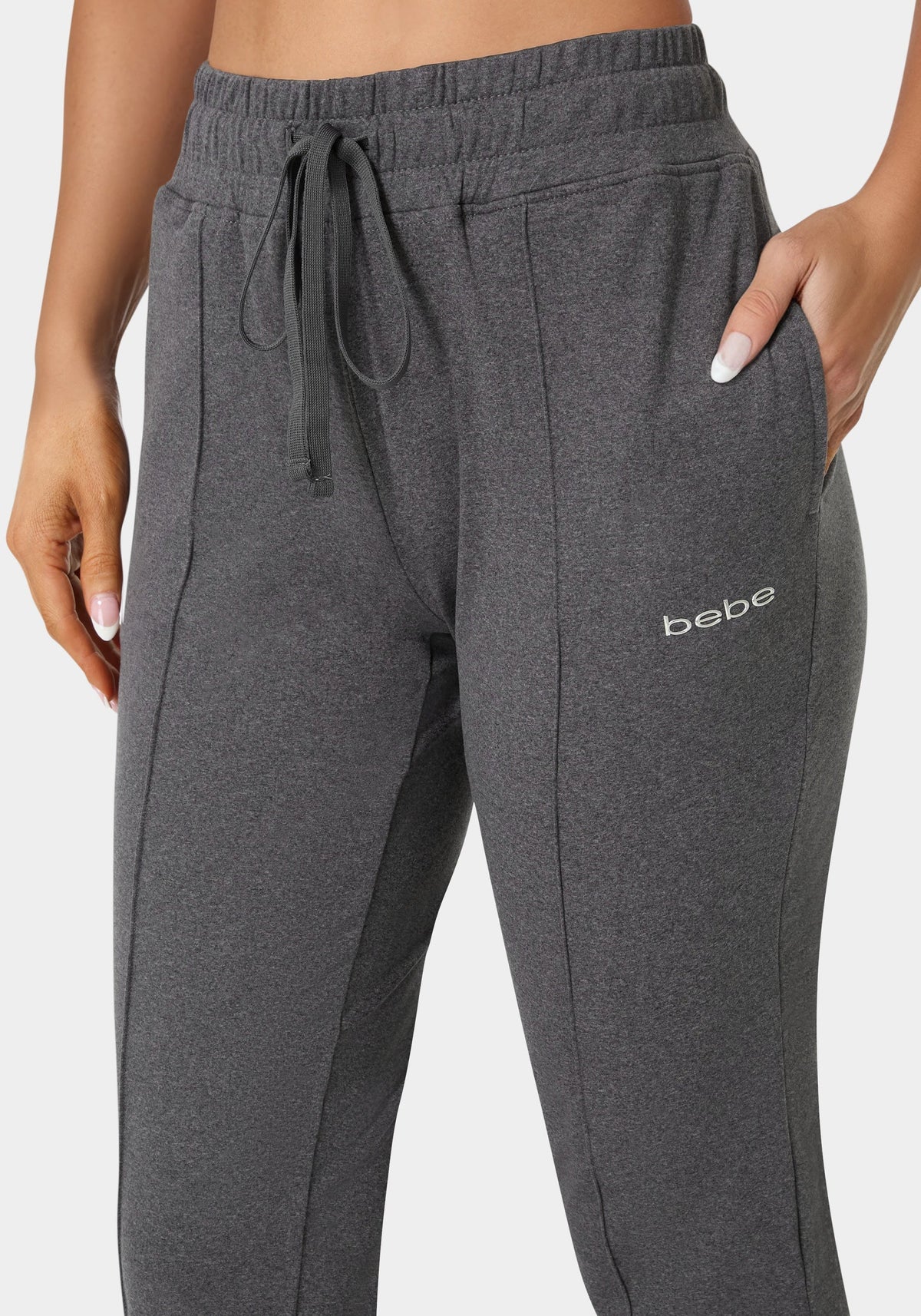 Pintuck Pant Charcoal - bebe