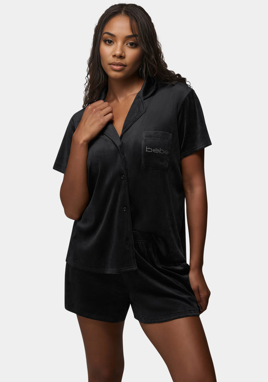 Cici Short Set Black Beauty - bebe