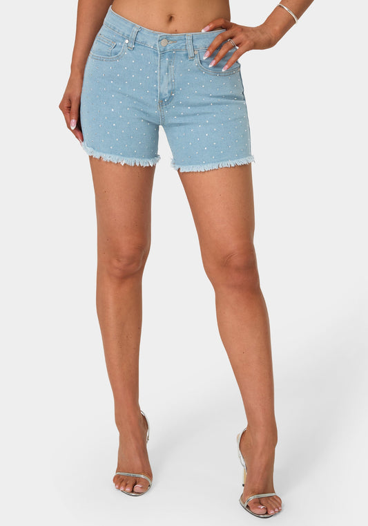 The Sparkle Short Light Blue - bebe